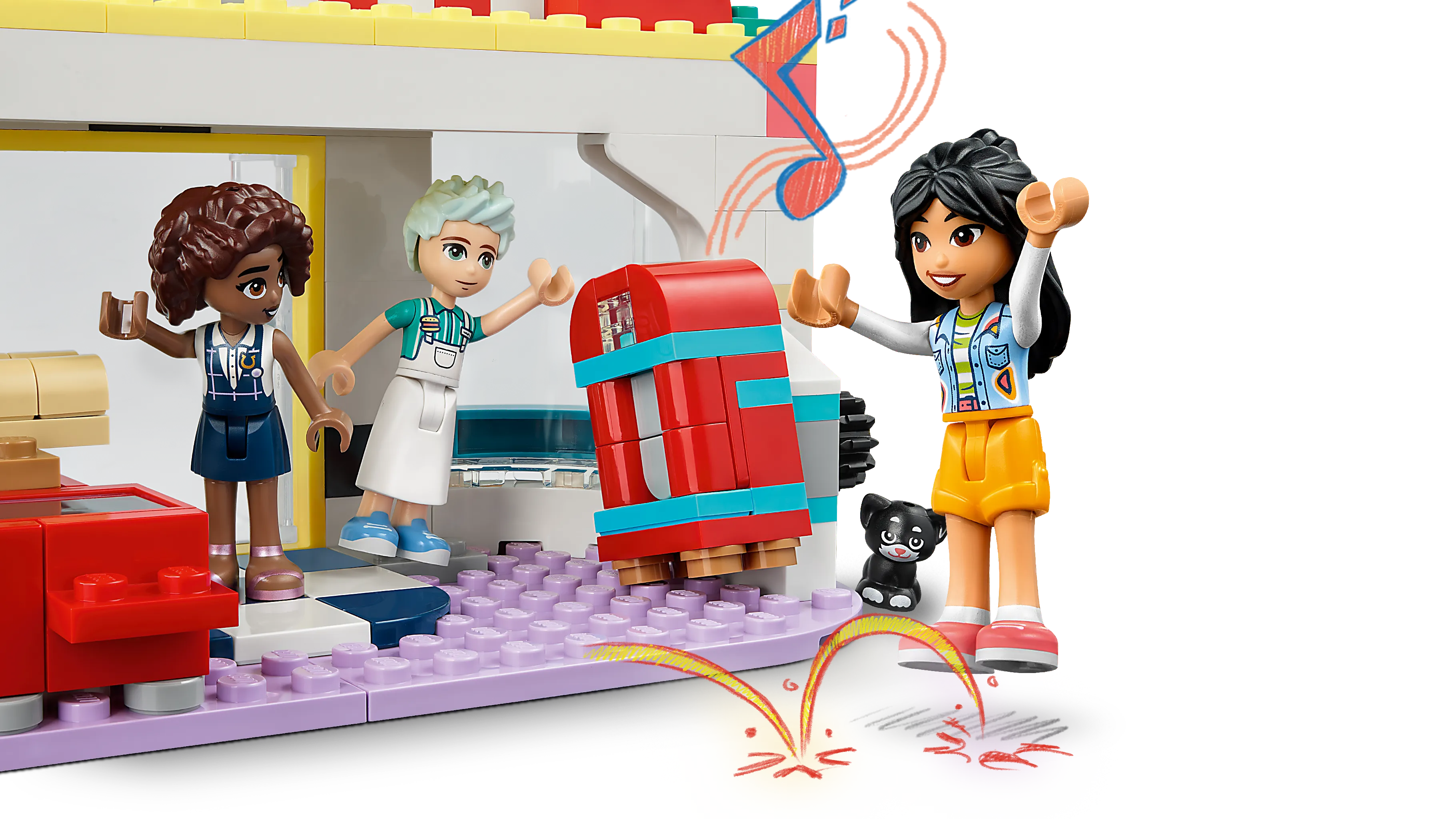 Picture of LEGO Friends 41728 Heartlake Downtown Diner