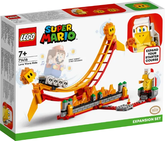 Picture of LEGO Super Mario 71416 Lava Wave Ride Expansion Set