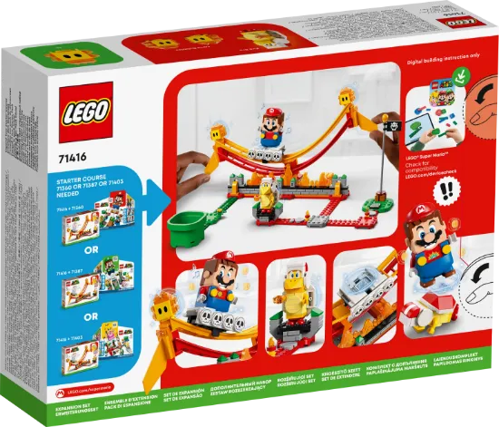 Picture of LEGO Super Mario 71416 Lava Wave Ride Expansion Set