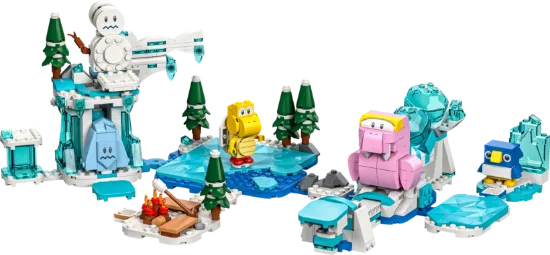 Picture of LEGO Super Mario 71417 Fliprus Snow Adventure Expansion Set