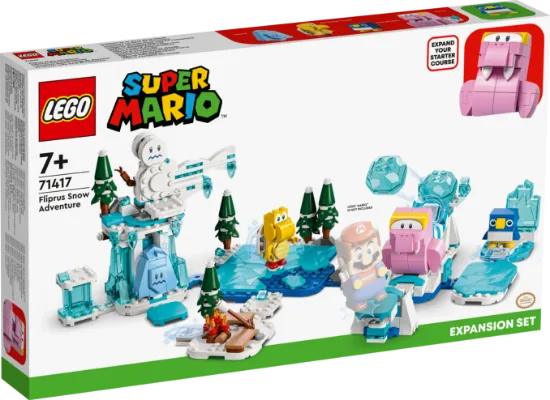 Picture of LEGO Super Mario 71417 Fliprus Snow Adventure Expansion Set