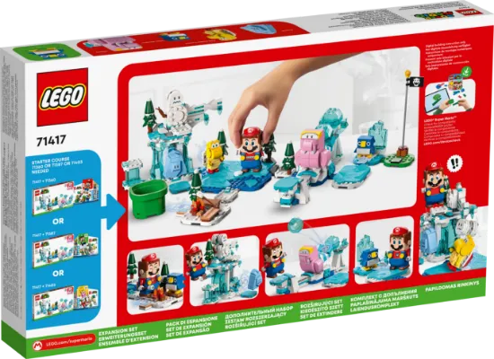 Picture of LEGO Super Mario 71417 Fliprus Snow Adventure Expansion Set