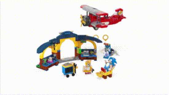 Picture of LEGO Sonic 76991 Tails' Workshop and Tornado Plane