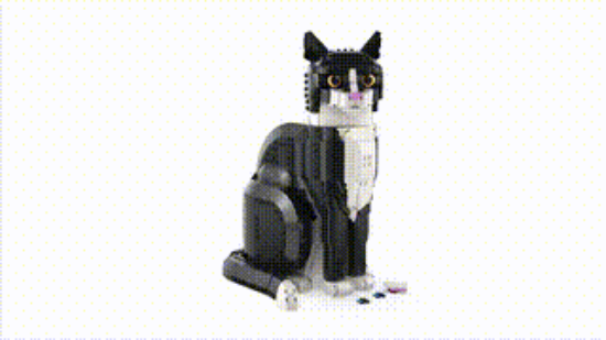 Picture of LEGO IDEAS 21349 Tuxedo Cat