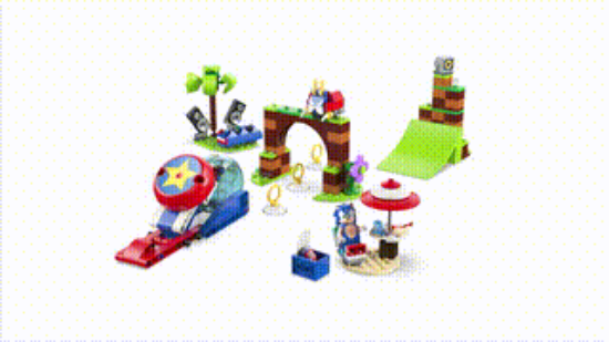 Picture of LEGO Sonic 76990 Sonic's Speed Sphere Challenge