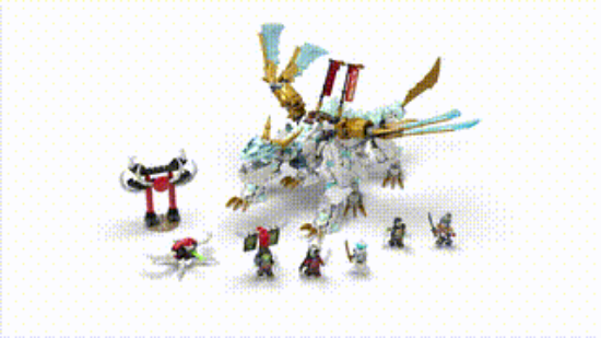 Picture of LEGO Ninjago71786 Zane’s Ice Dragon Creature