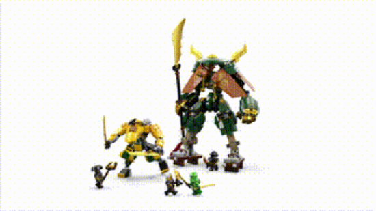 Picture of LEGO Ninjago 71794 Lloyd and Arin’s Ninja Team Mechs