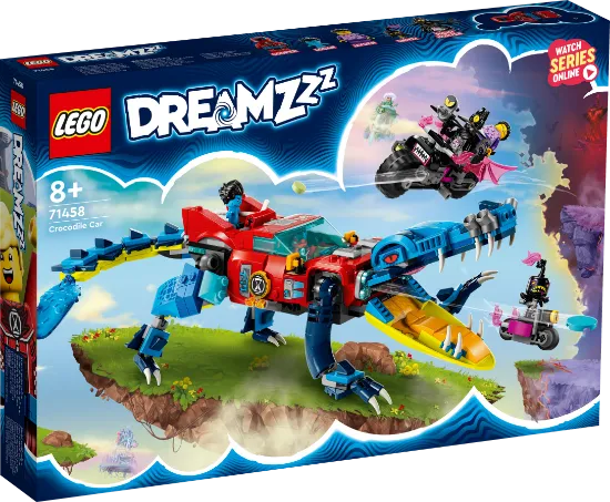 Picture of LEGO DREAMZzz 71458 Crocodile Car Building Toy Set for Kids