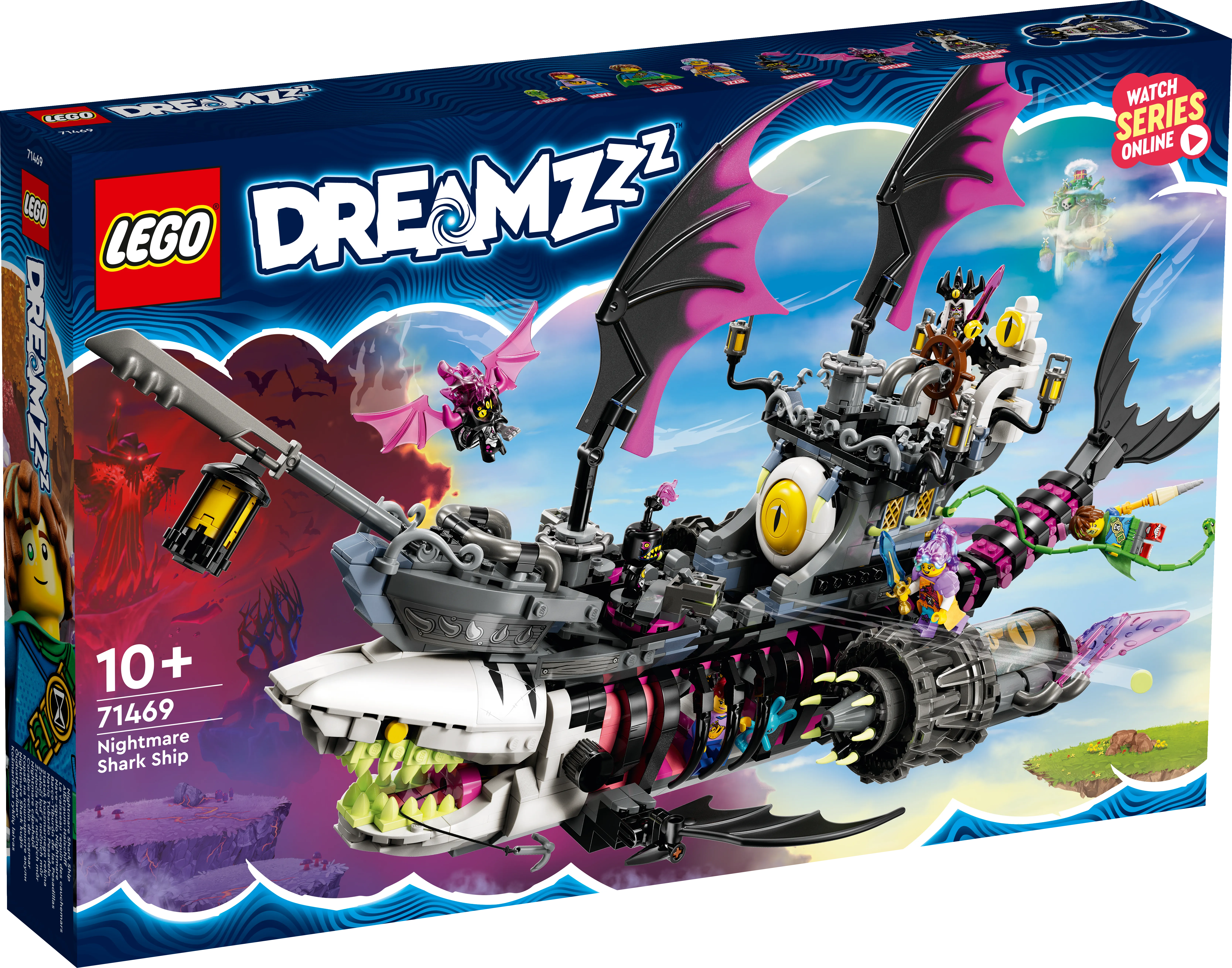 Picture of LEGO DREAMZzz 71469 Nightmare Shark Ship