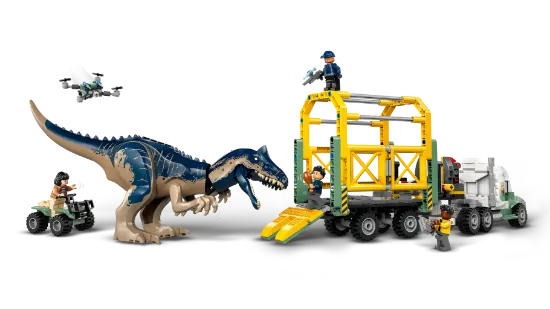 Picture of LEGO Jurassic World 76966 Dinosaur Missions: Allosaurus Transport Truck