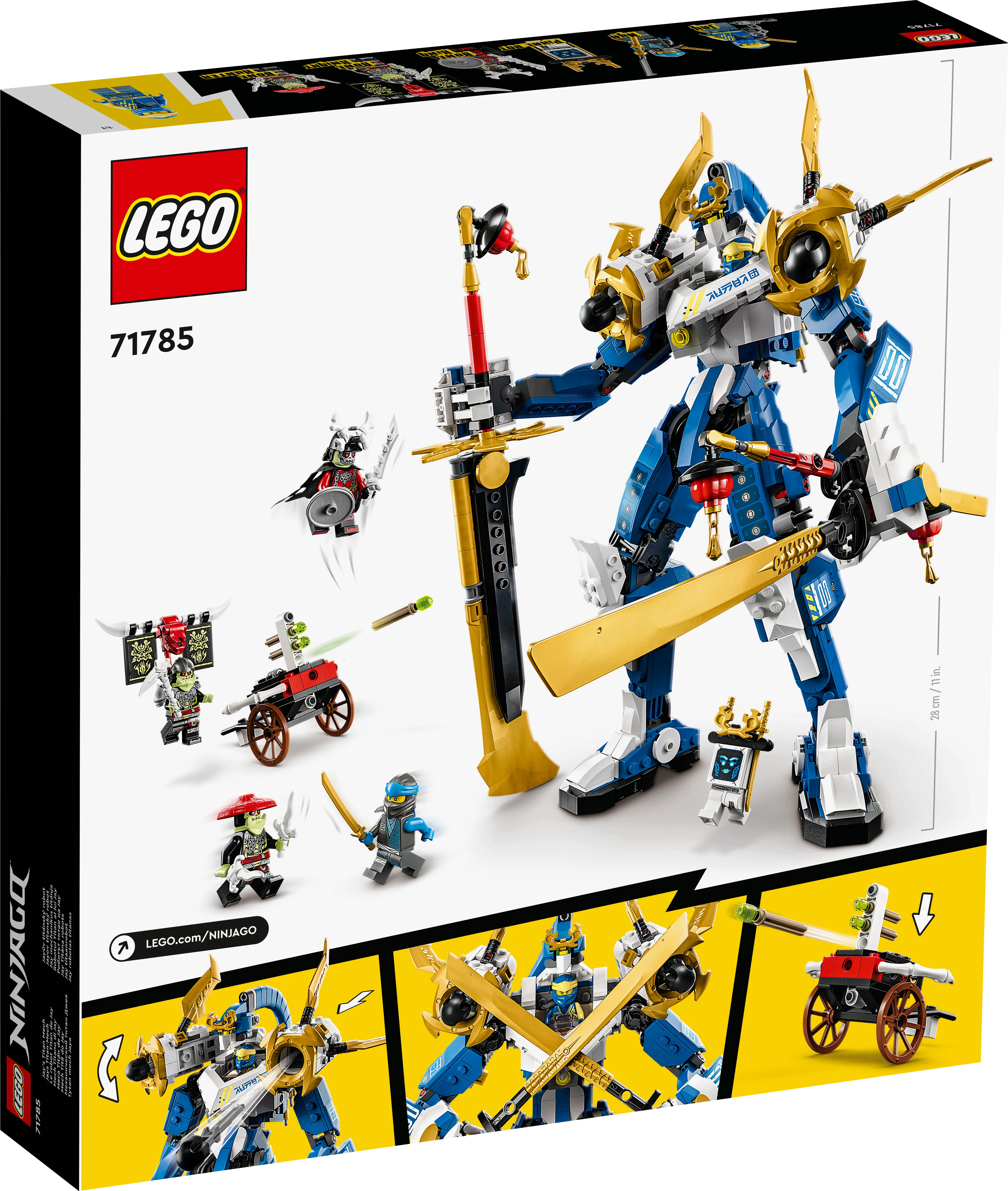 Picture of LEGO Ninjago 71785 Jay’s Titan Mech