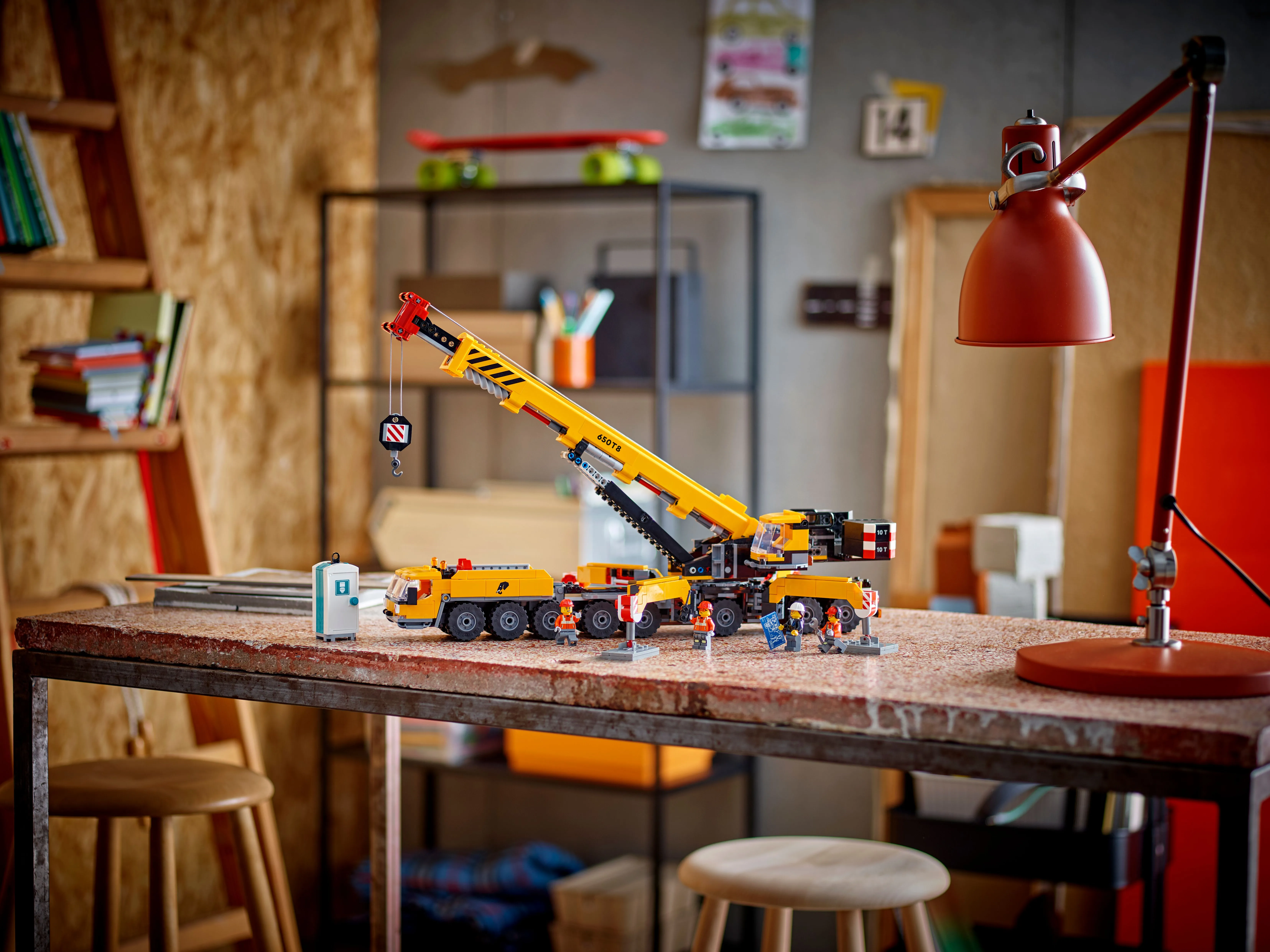 Picture of LEGO City 60409 Yellow Mobile Construction Crane