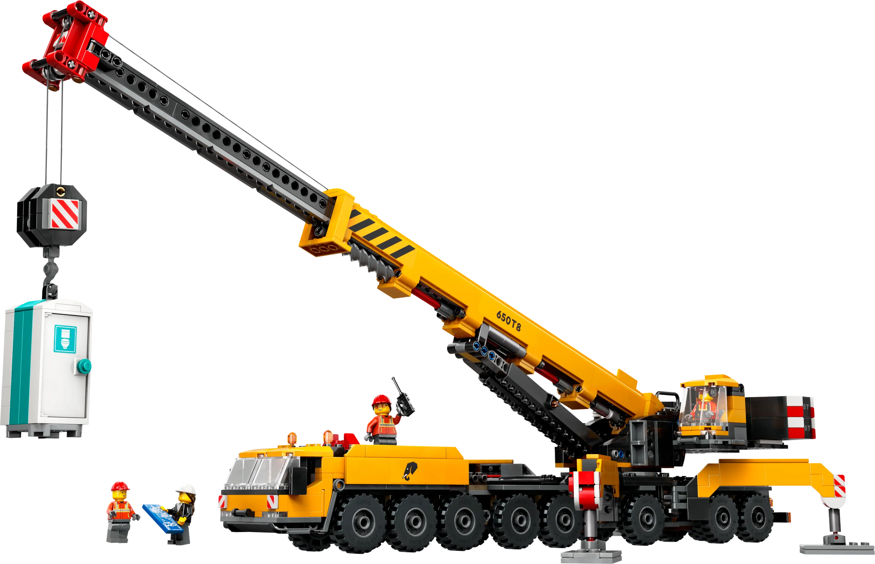 Picture of LEGO City 60409 Yellow Mobile Construction Crane