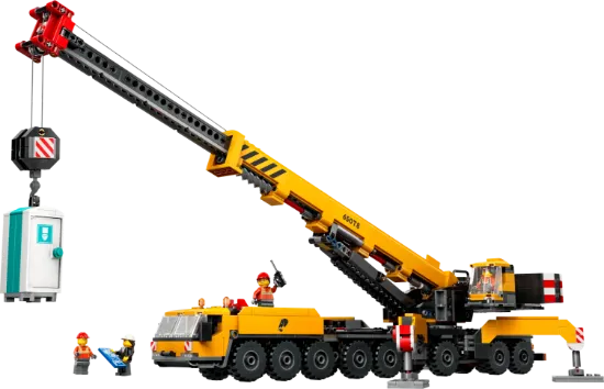 Picture of LEGO City 60409 Yellow Mobile Construction Crane