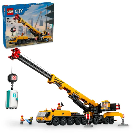 Picture of LEGO City 60409 Yellow Mobile Construction Crane