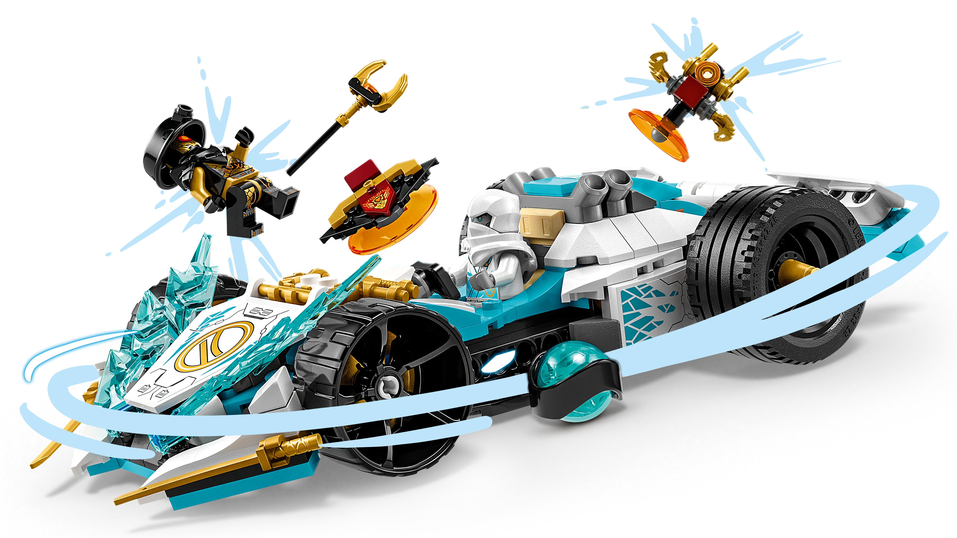 Picture of LEGO Ninjago 71791 Zane’s Dragon Power Spinjitzu Racing Car