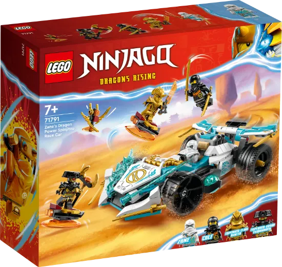 Picture of LEGO Ninjago 71791 Zane’s Dragon Power Spinjitzu Racing Car