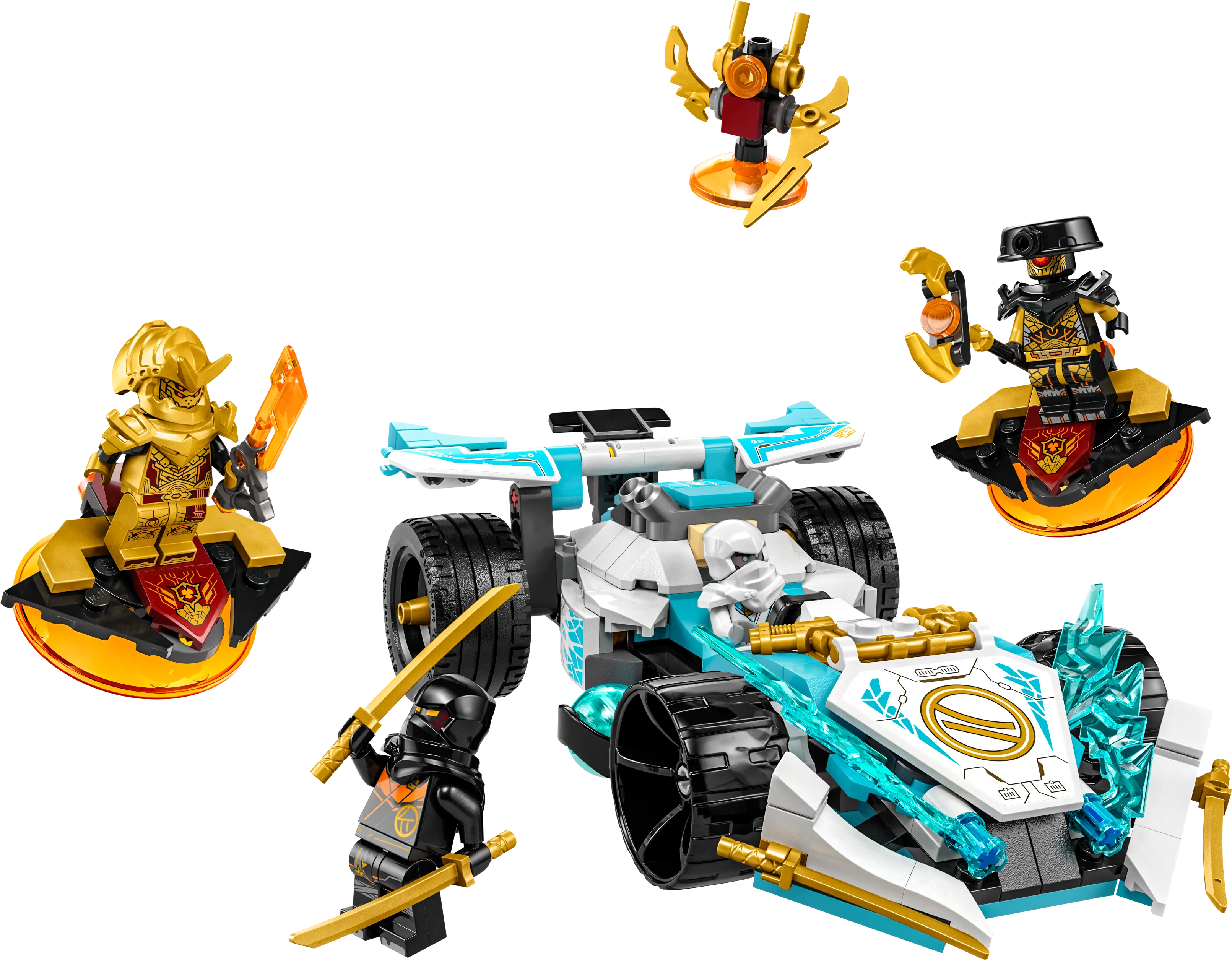 Picture of LEGO Ninjago 71791 Zane’s Dragon Power Spinjitzu Racing Car