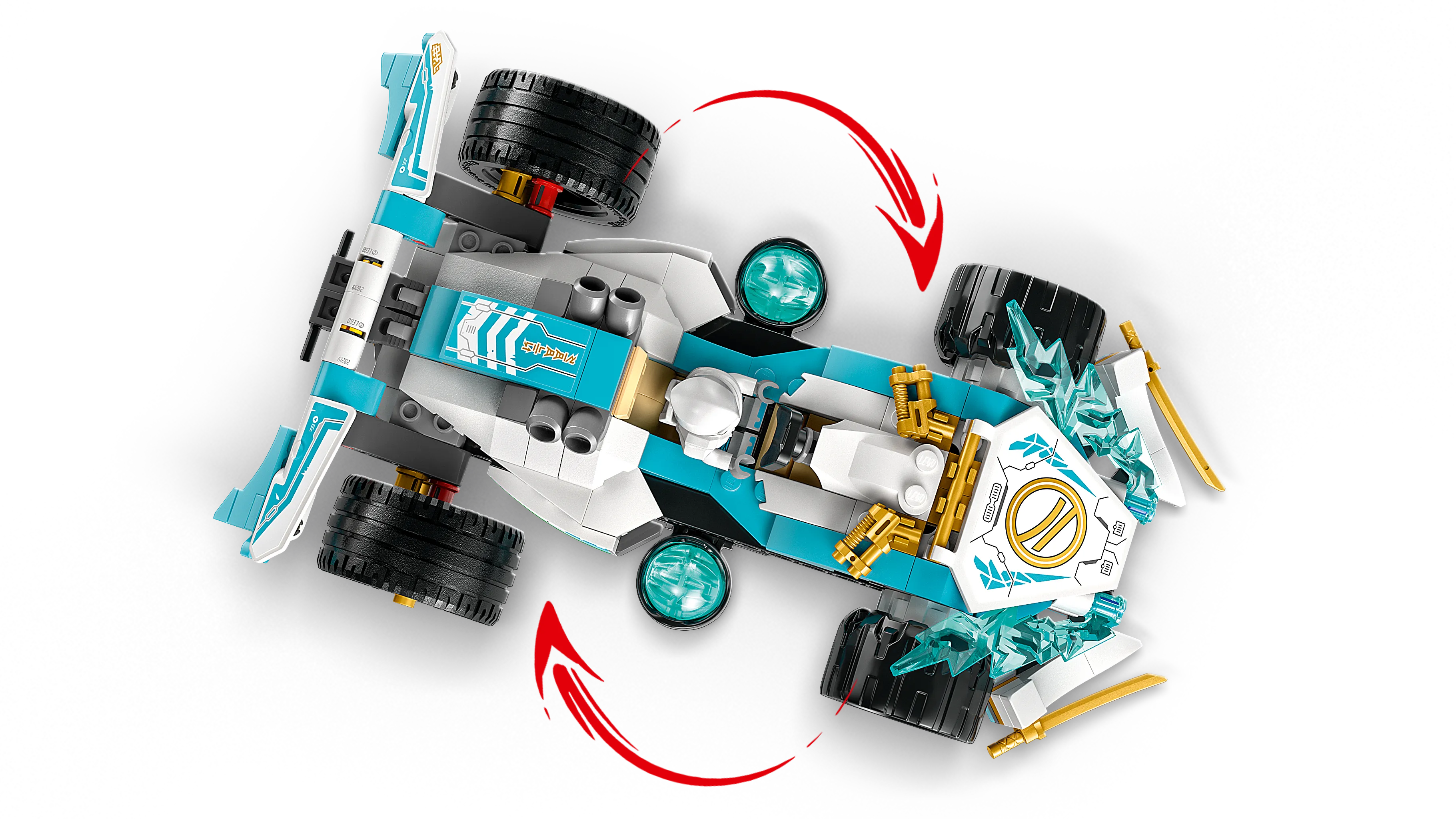 Picture of LEGO Ninjago 71791 Zane’s Dragon Power Spinjitzu Racing Car