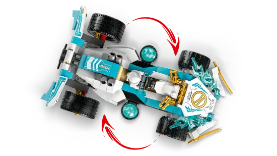 Picture of LEGO Ninjago 71791 Zane’s Dragon Power Spinjitzu Racing Car