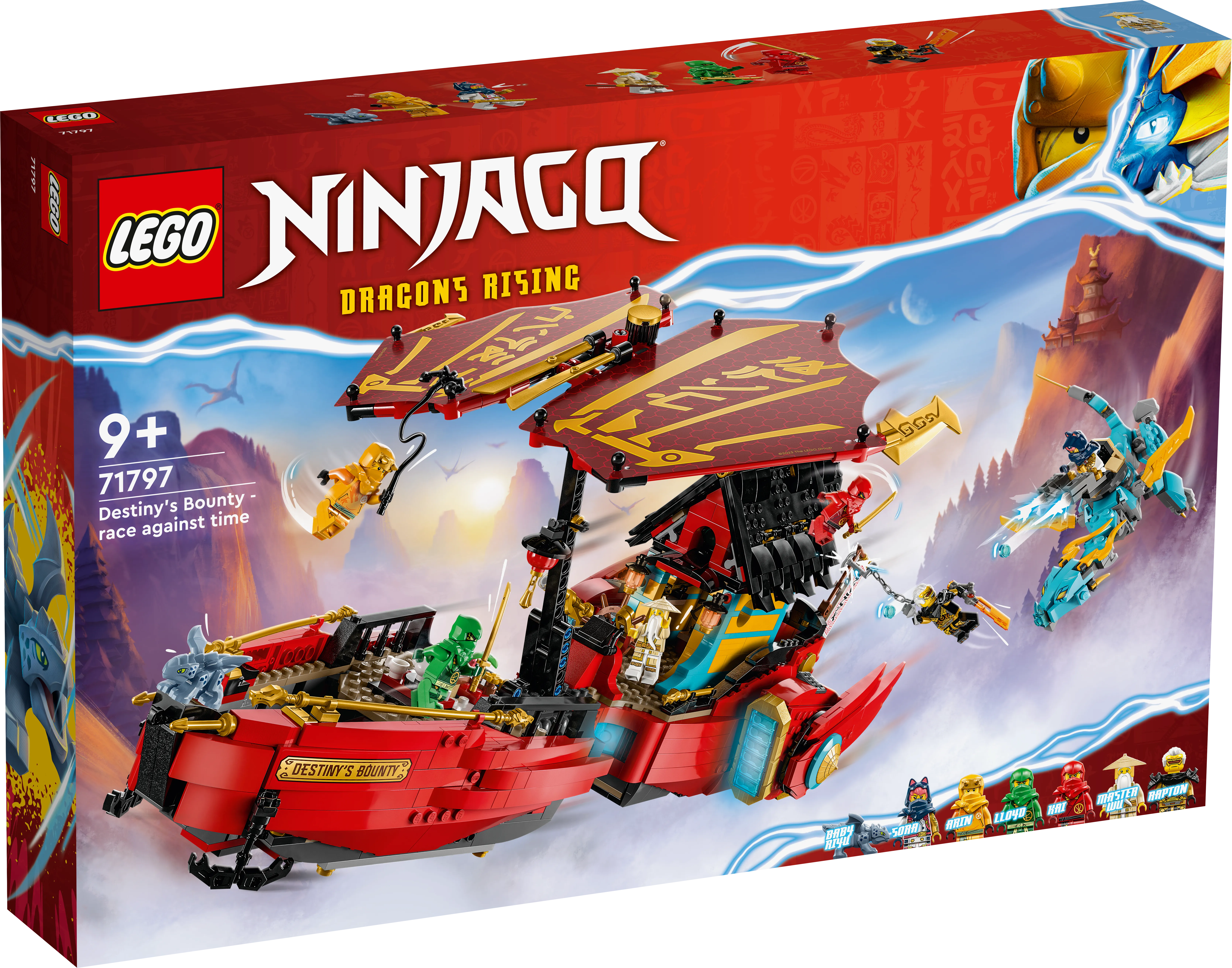 Picture of LEGO Ninjago 71797 Destiny’s Bounty – race against time