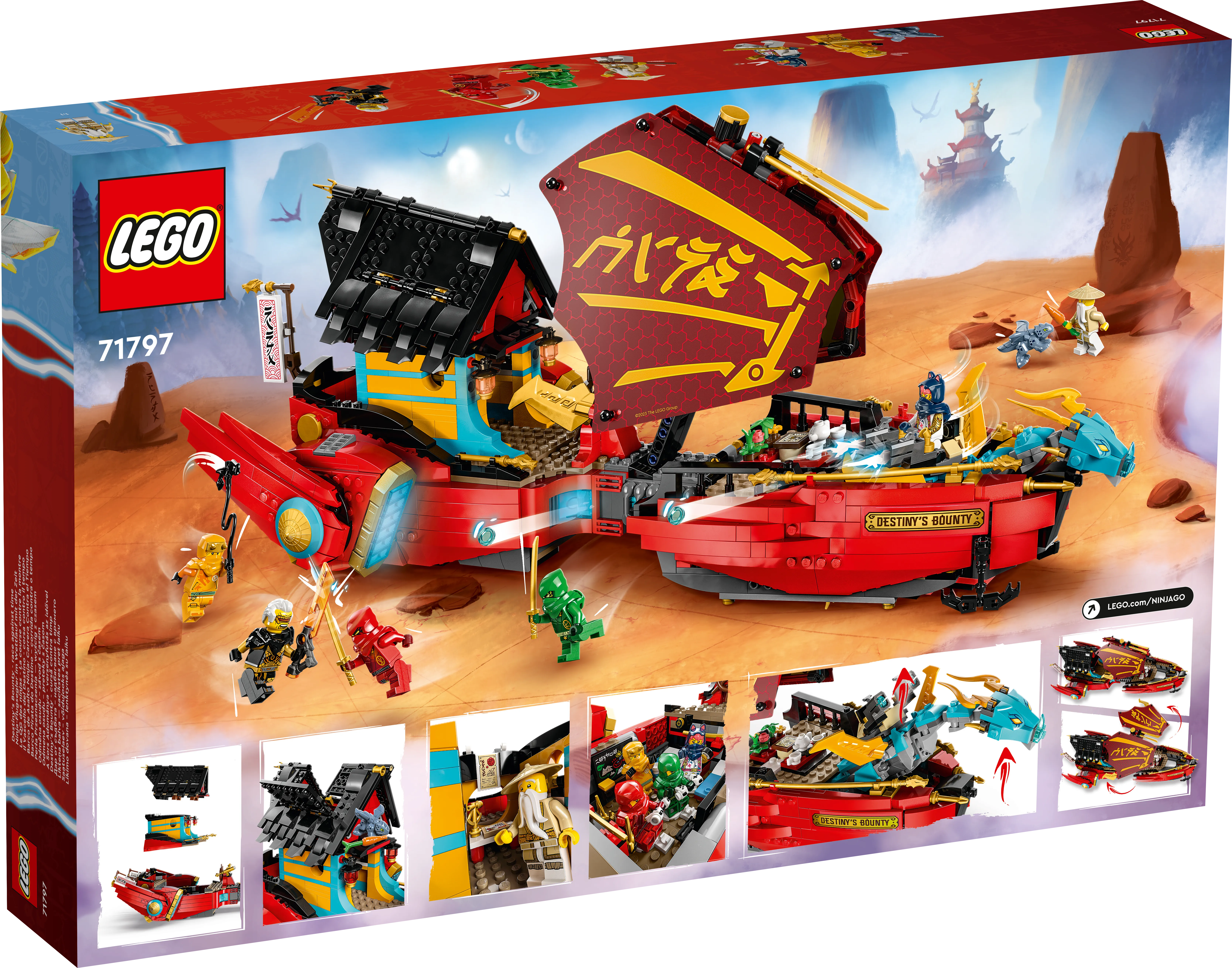 Picture of LEGO Ninjago 71797 Destiny’s Bounty – race against time