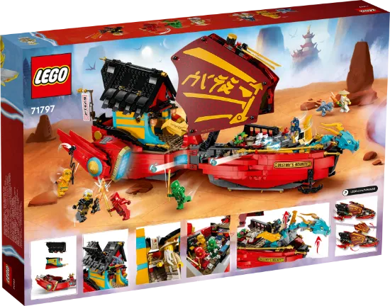 Picture of LEGO Ninjago 71797 Destiny’s Bounty – race against time