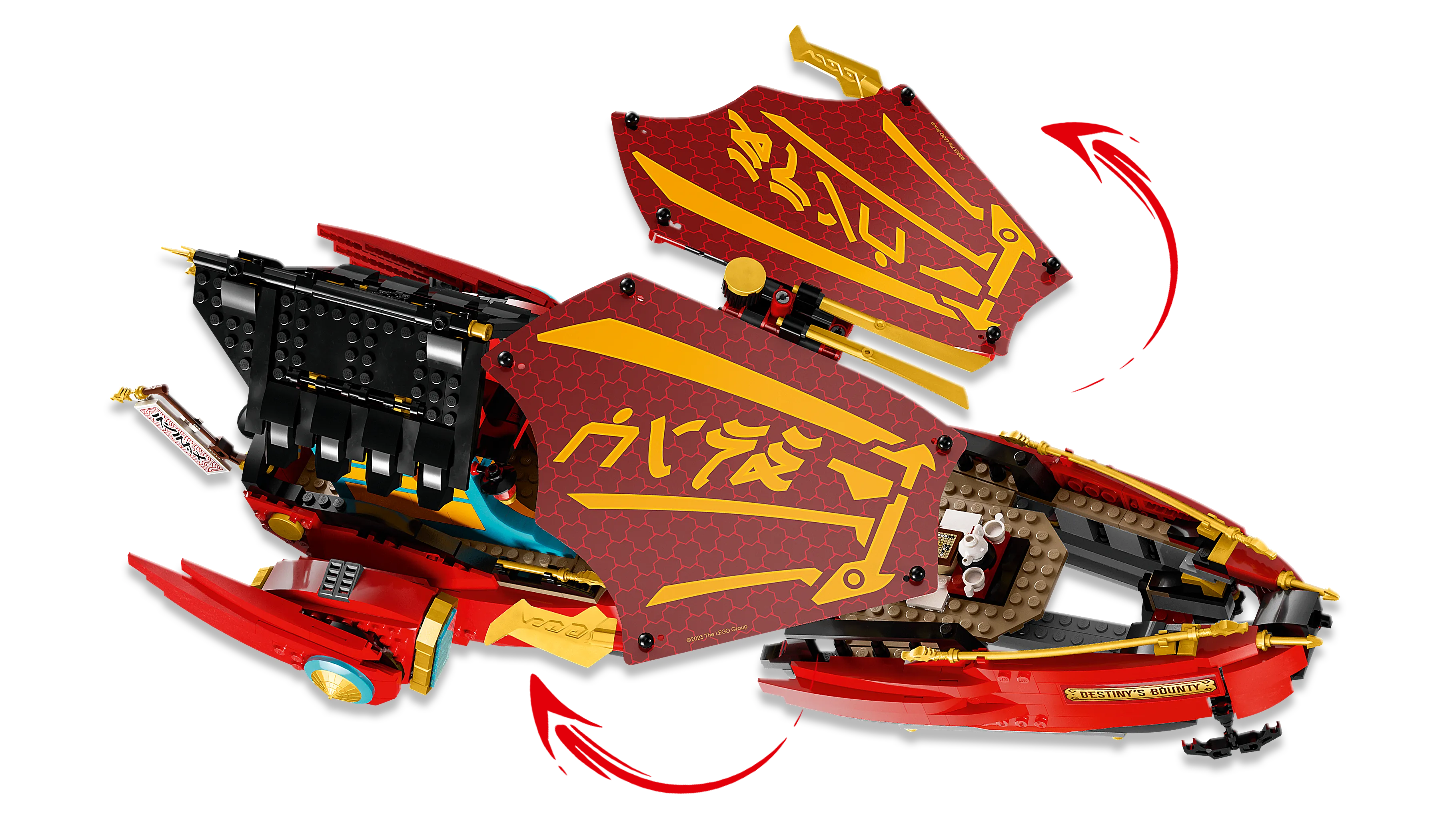 Picture of LEGO Ninjago 71797 Destiny’s Bounty – race against time