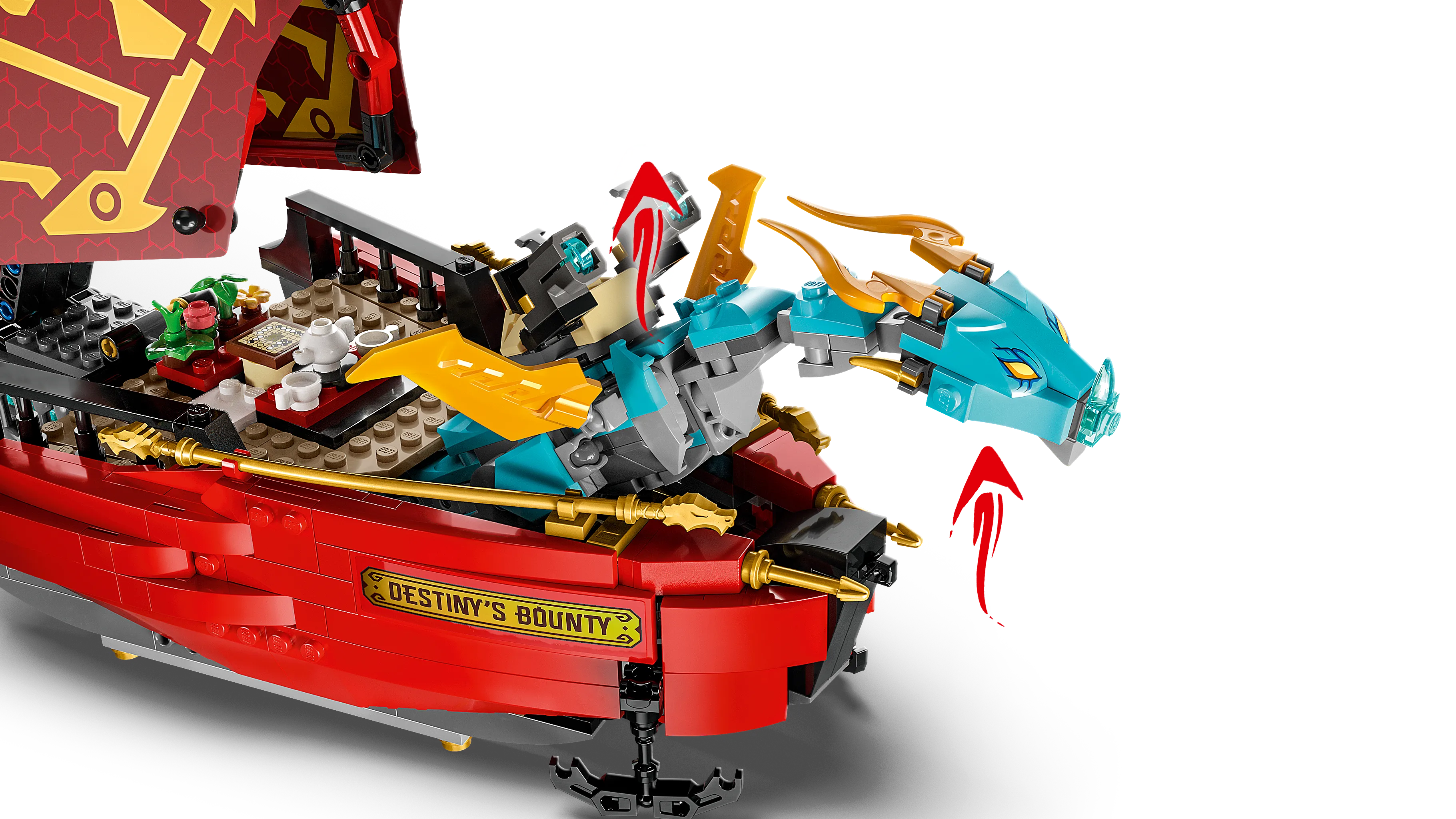 Picture of LEGO Ninjago 71797 Destiny’s Bounty – race against time