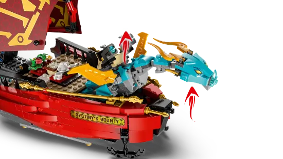 Picture of LEGO Ninjago 71797 Destiny’s Bounty – race against time