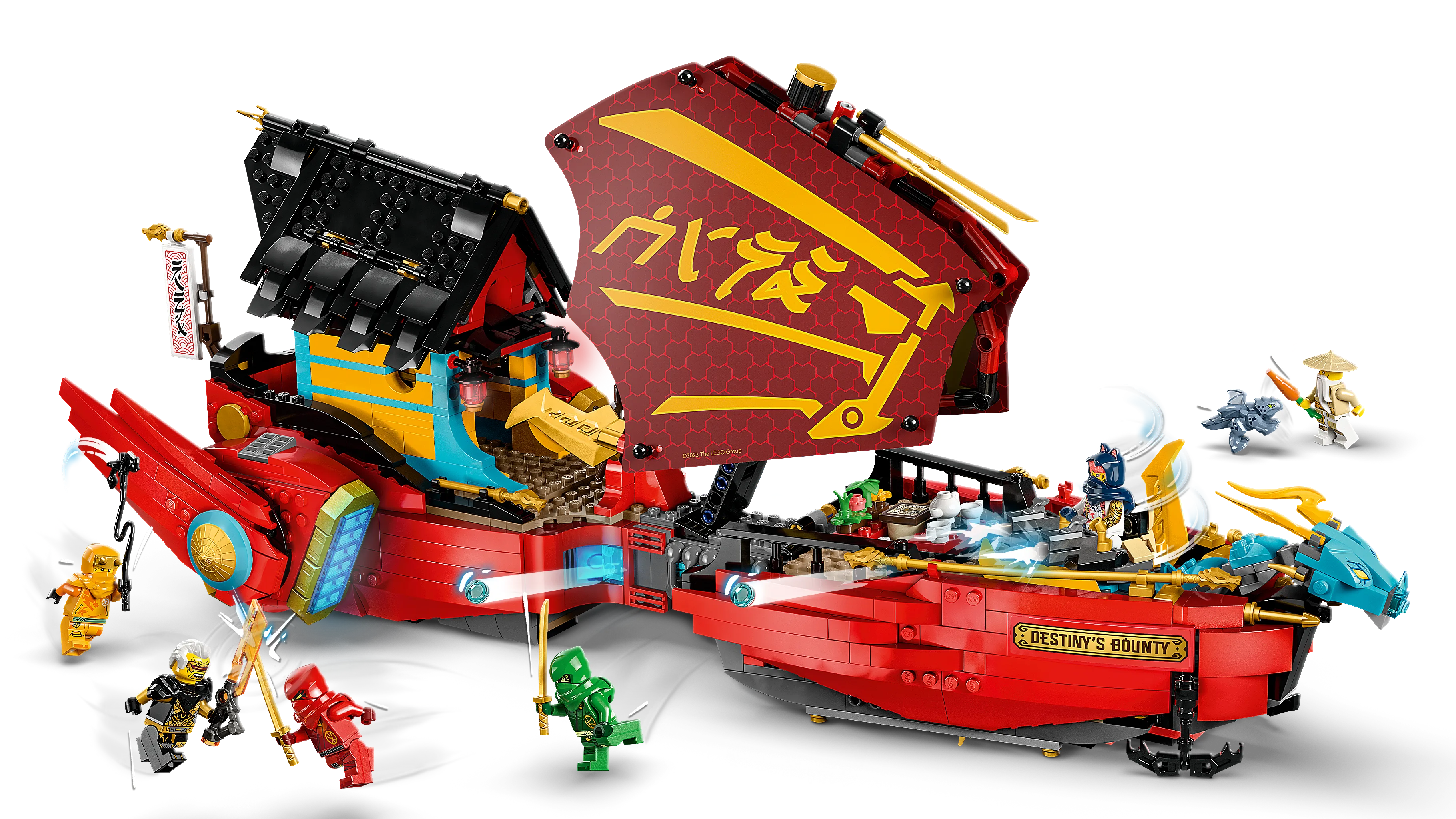 Picture of LEGO Ninjago 71797 Destiny’s Bounty – race against time