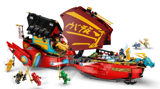 Picture of LEGO Ninjago 71797 Destiny’s Bounty – race against time