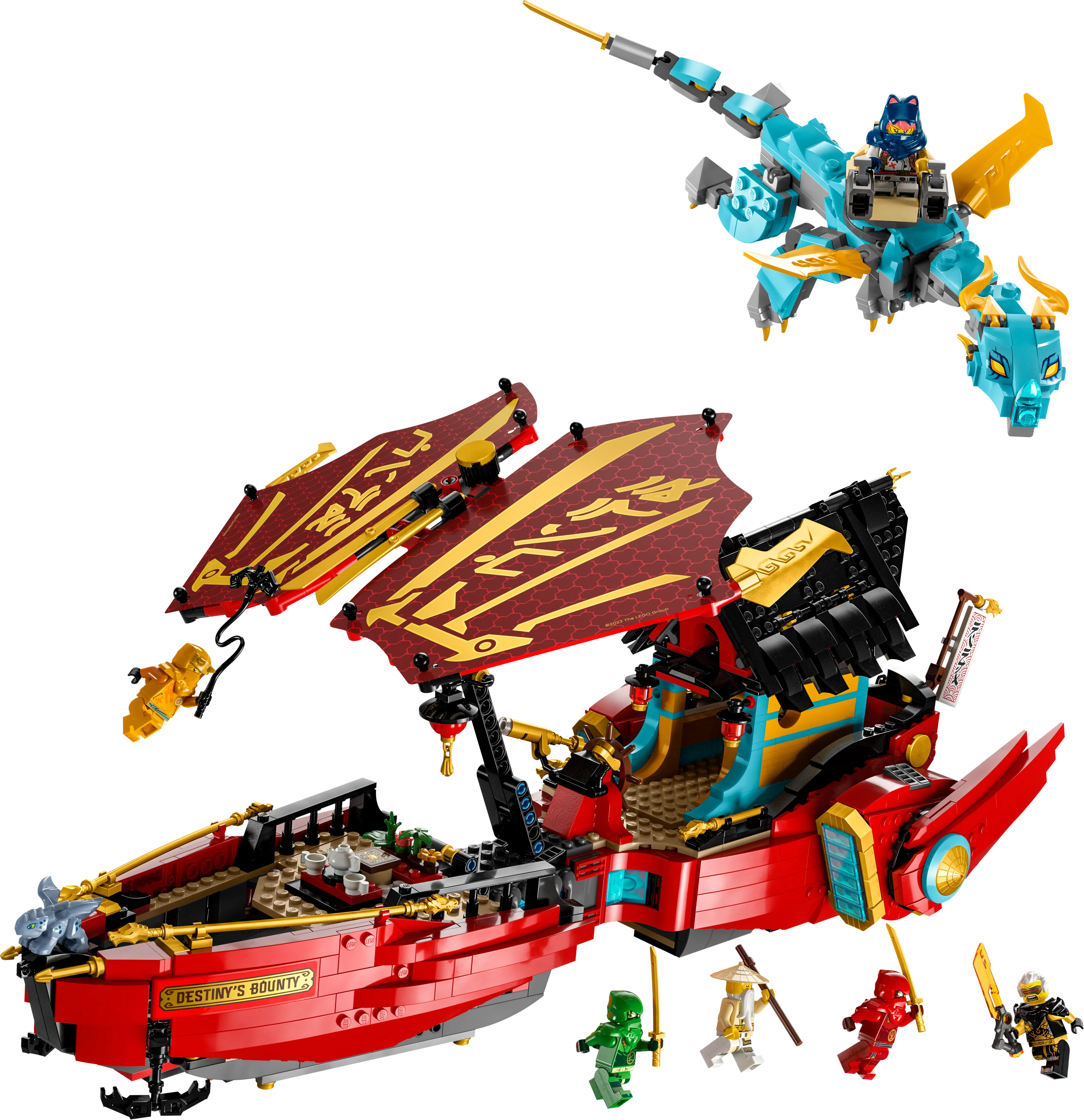 Picture of LEGO Ninjago 71797 Destiny’s Bounty – race against time