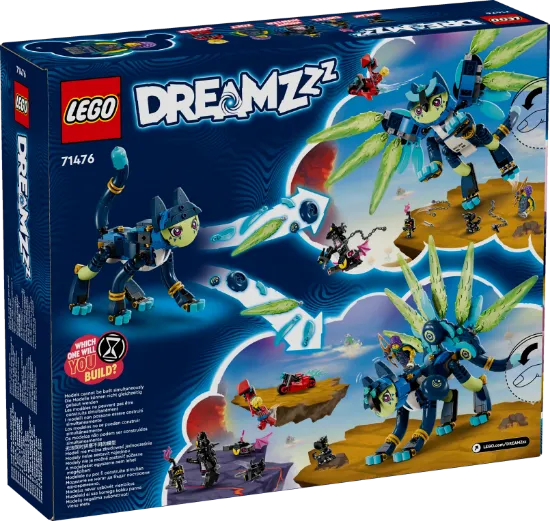 Picture of LEGO DREAMZzz 71476 Zoey and Zian the Cat-Owl Toy