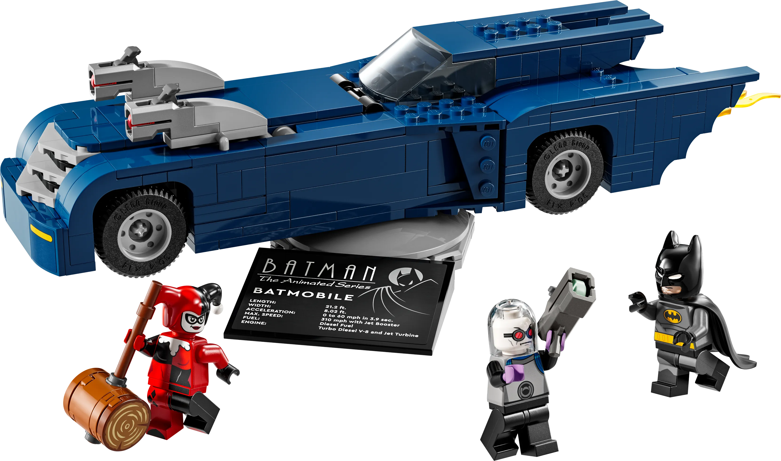 Picture of LEGO Super Heroes DC 76274 Batman with the Batmobile vs. Harley Quinn and Mr. Freeze