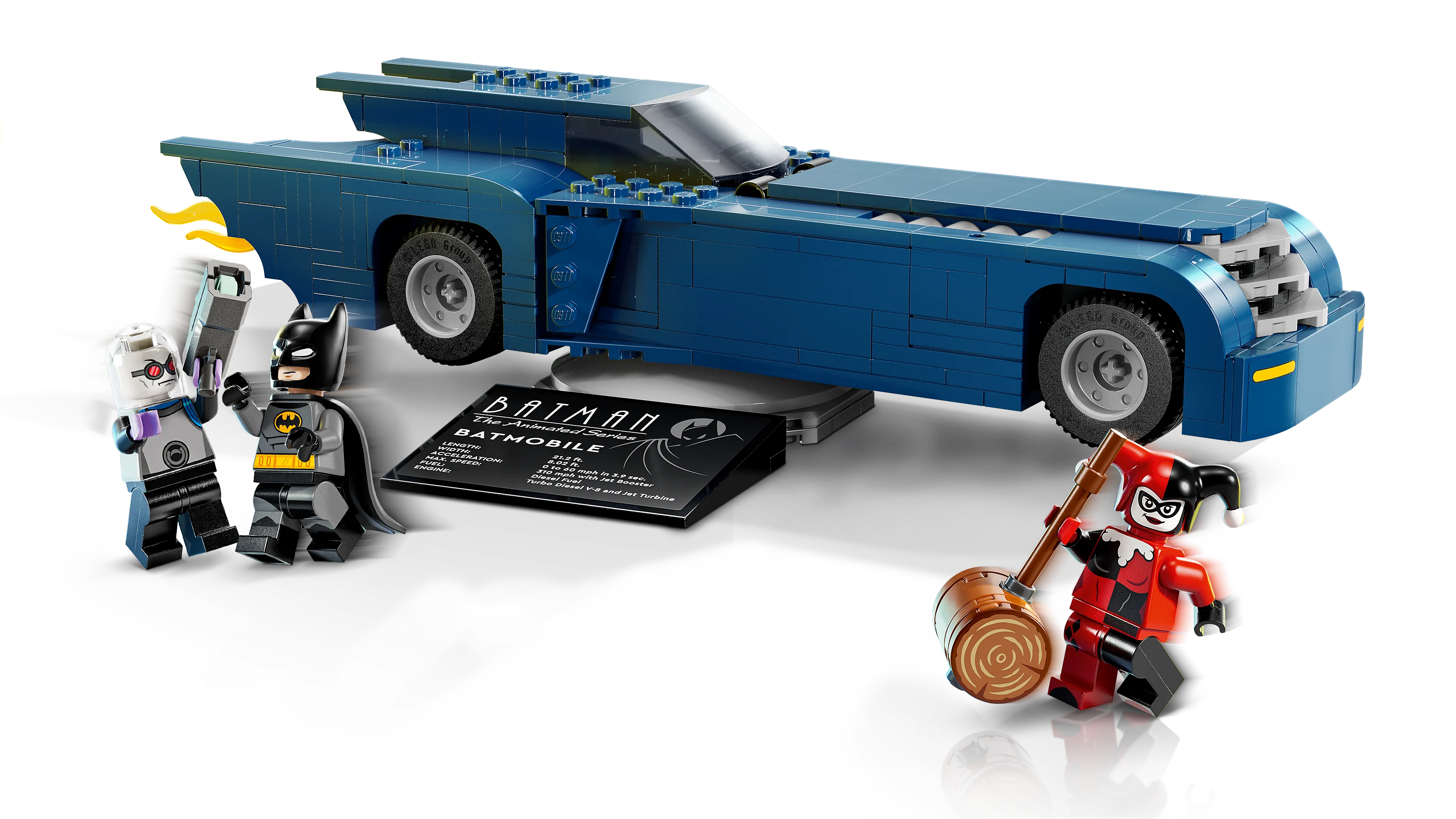 Picture of LEGO Super Heroes DC 76274 Batman with the Batmobile vs. Harley Quinn and Mr. Freeze