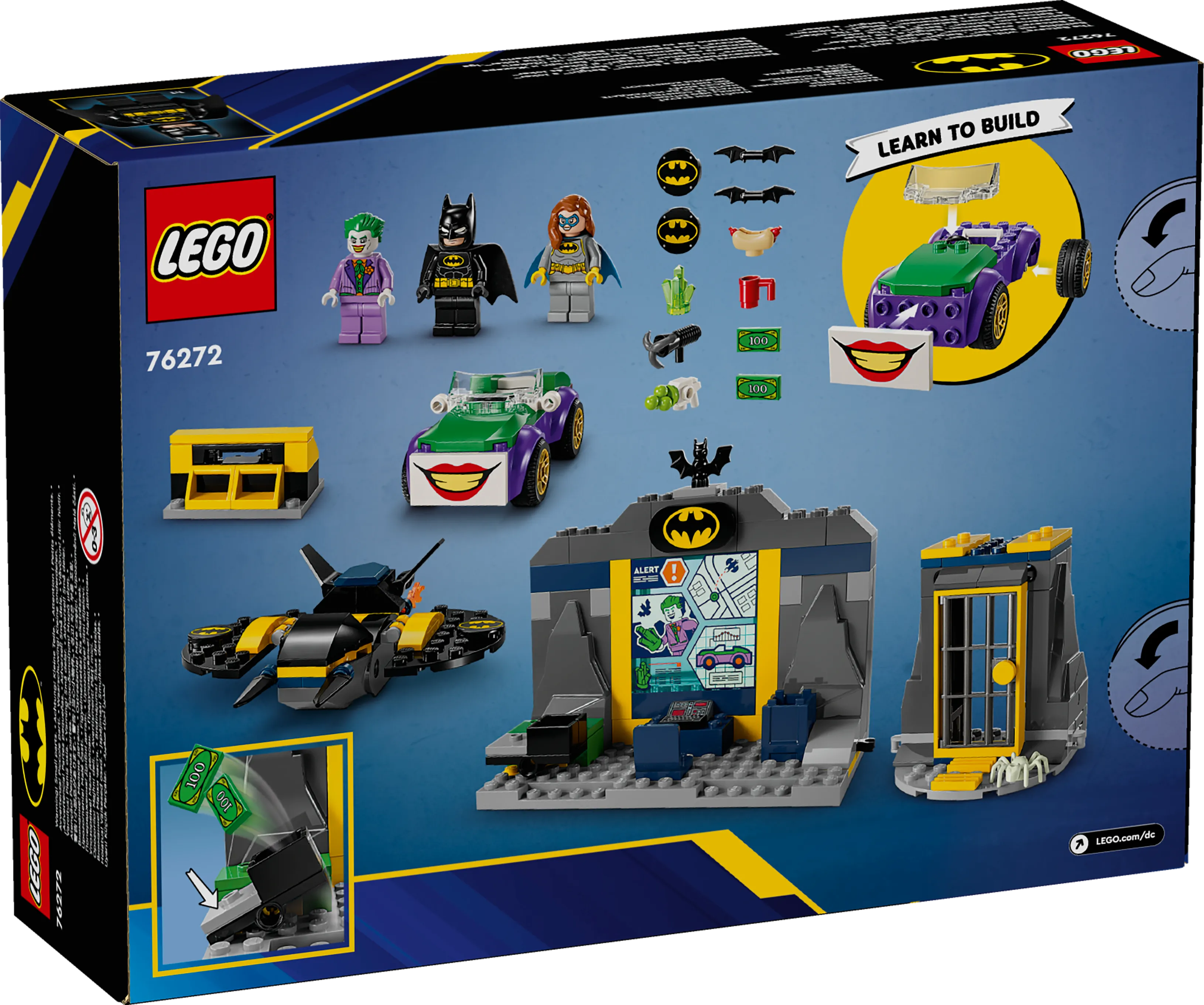 Picture of LEGO Super Heroes DC 76272 The Batcave with Batman, Batgirl and The Joker