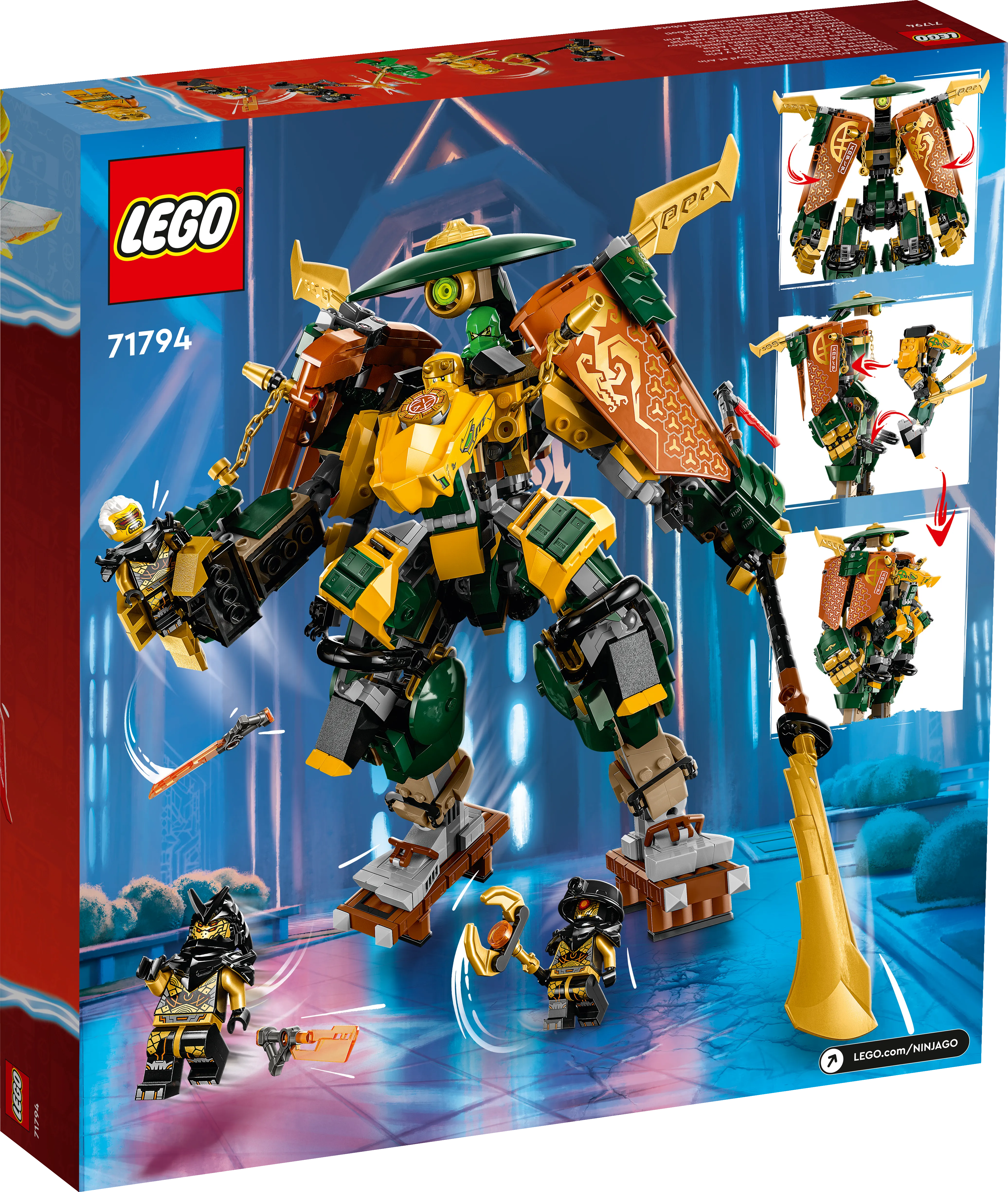 Picture of LEGO Ninjago 71794 Lloyd and Arin’s Ninja Team Mechs