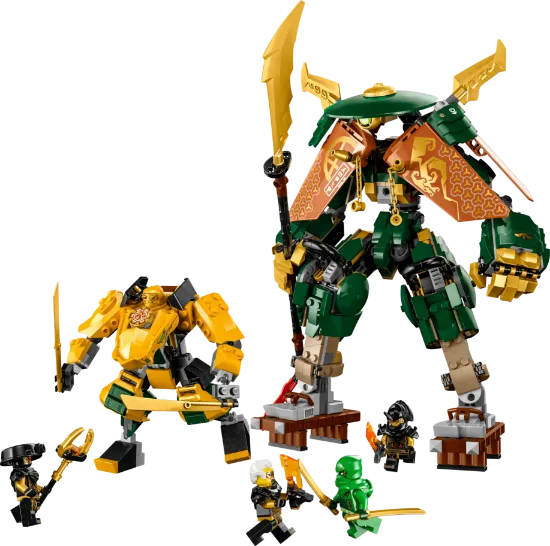 Picture of LEGO Ninjago 71794 Lloyd and Arin’s Ninja Team Mechs