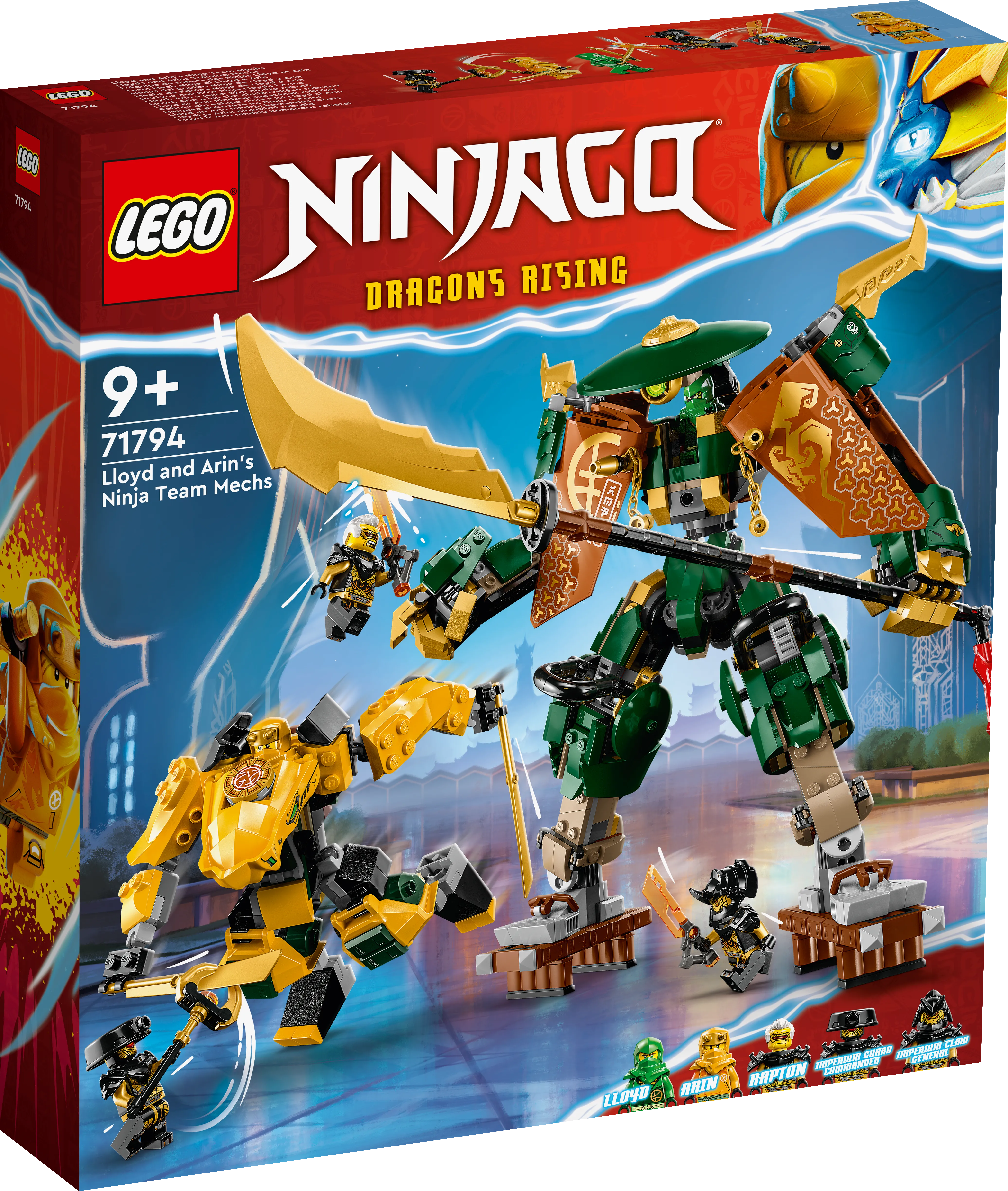 Picture of LEGO Ninjago 71794 Lloyd and Arin’s Ninja Team Mechs