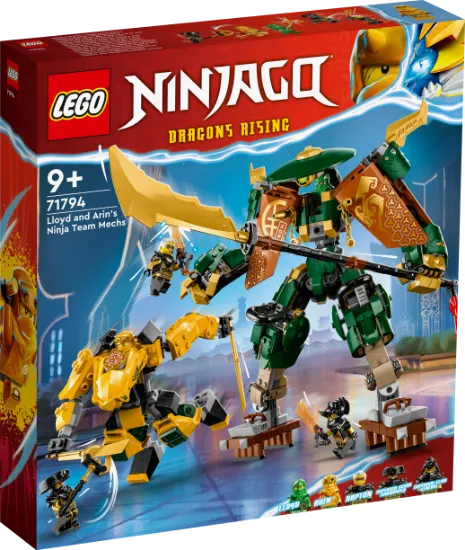 Picture of LEGO Ninjago 71794 Lloyd and Arin’s Ninja Team Mechs