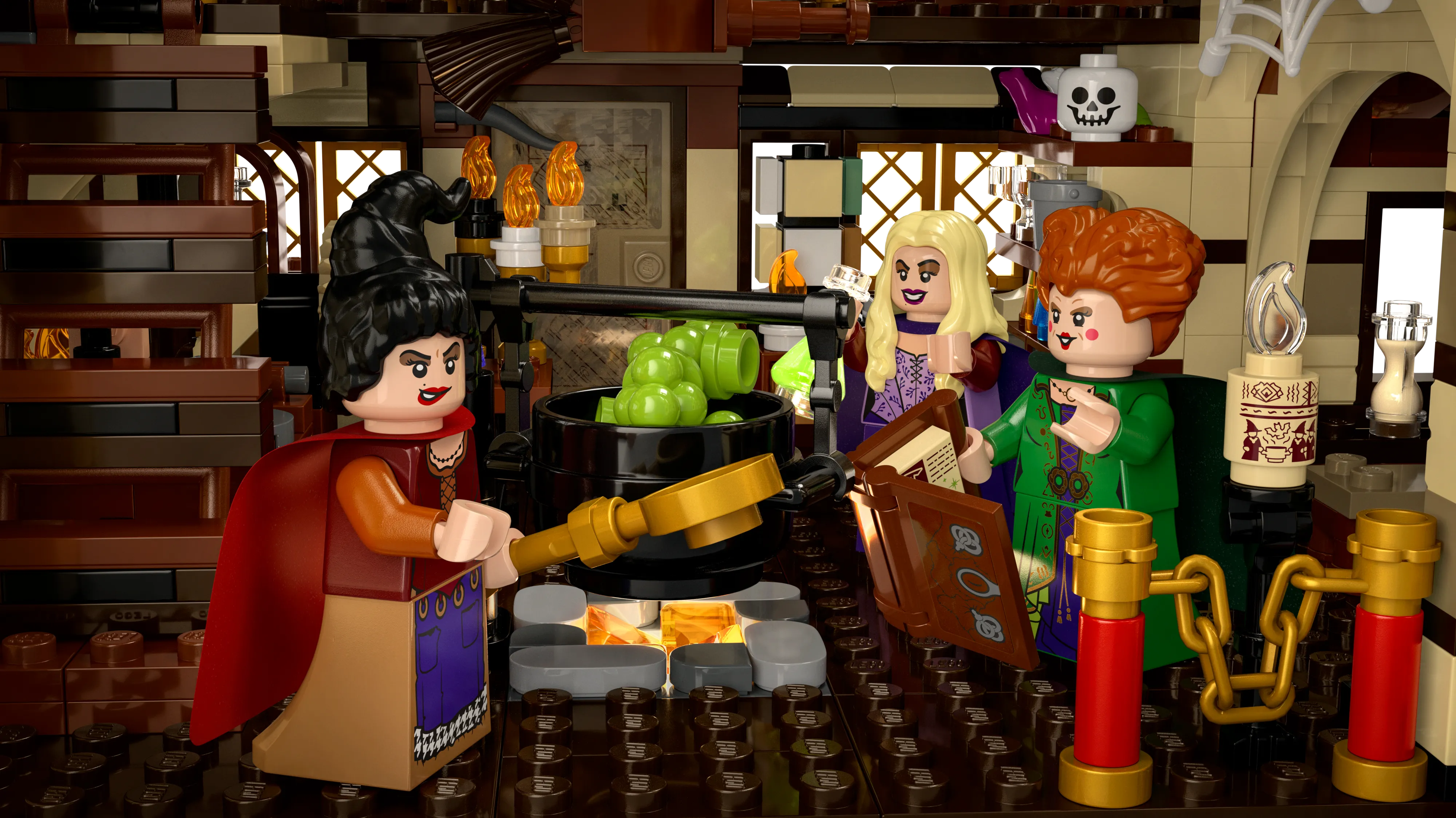 Picture of LEGO IDEAS 21341 Disney Hocus Pocus: The Sanderson Sisters' Cottage