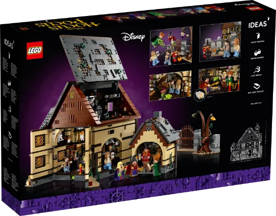 Picture of LEGO IDEAS 21341 Disney Hocus Pocus: The Sanderson Sisters' Cottage