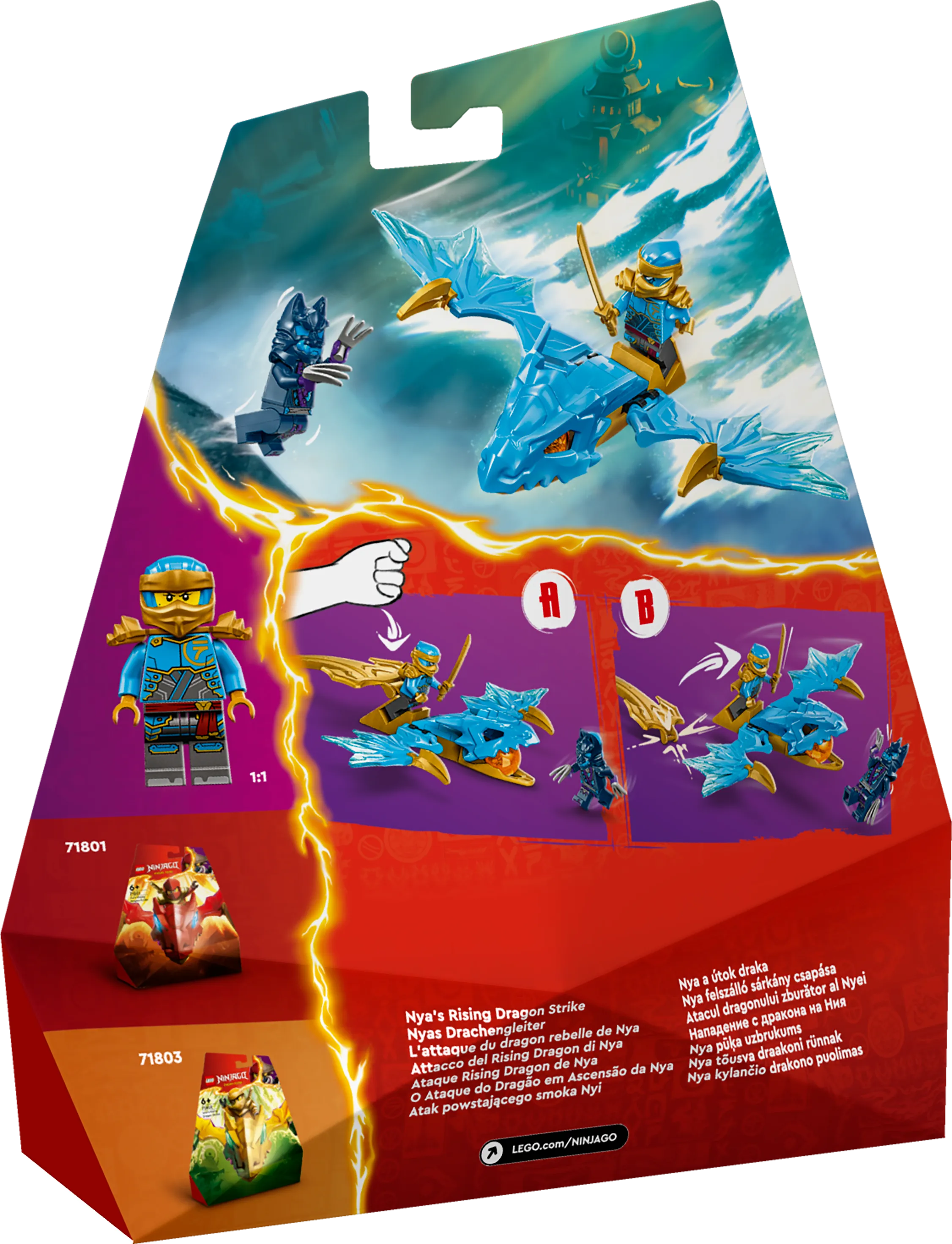 Picture of LEGO Ninjago 71802 Nya’s Rising Dragon Strike Toy