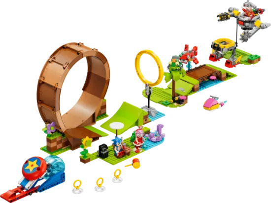 Picture of LEGO Sonic 76994 Sonic's Green Hill Zone Loop