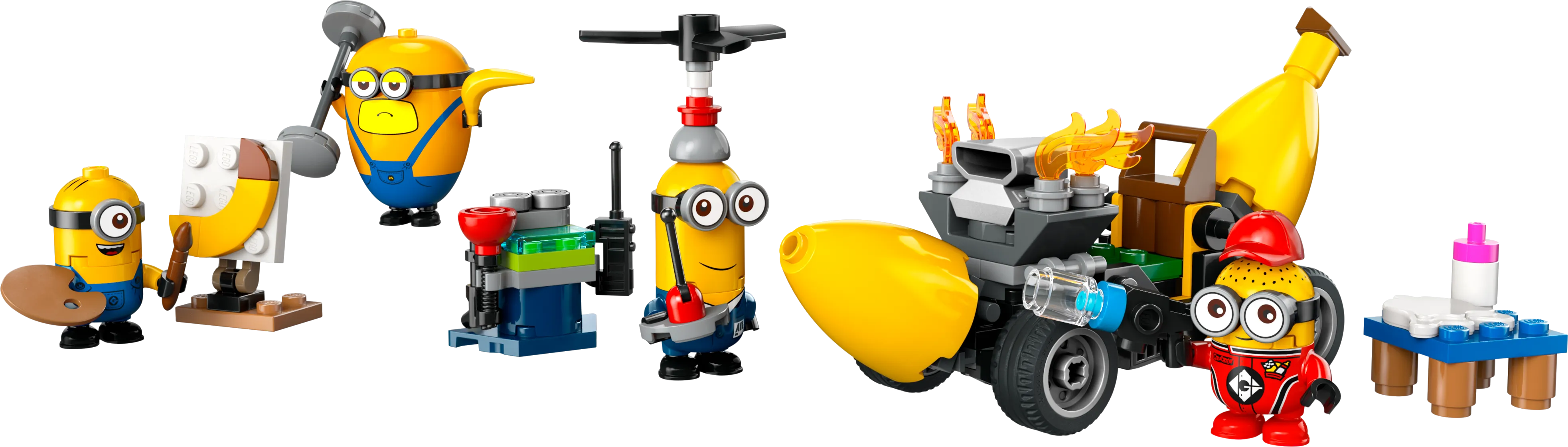 Picture of LEGO Despicable Me 4 75580 Minions and Banana Car