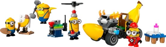 Picture of LEGO Despicable Me 4 75580 Minions and Banana Car