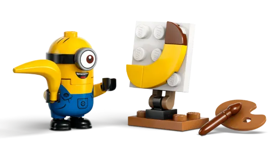 Picture of LEGO Despicable Me 4 75580 Minions and Banana Car