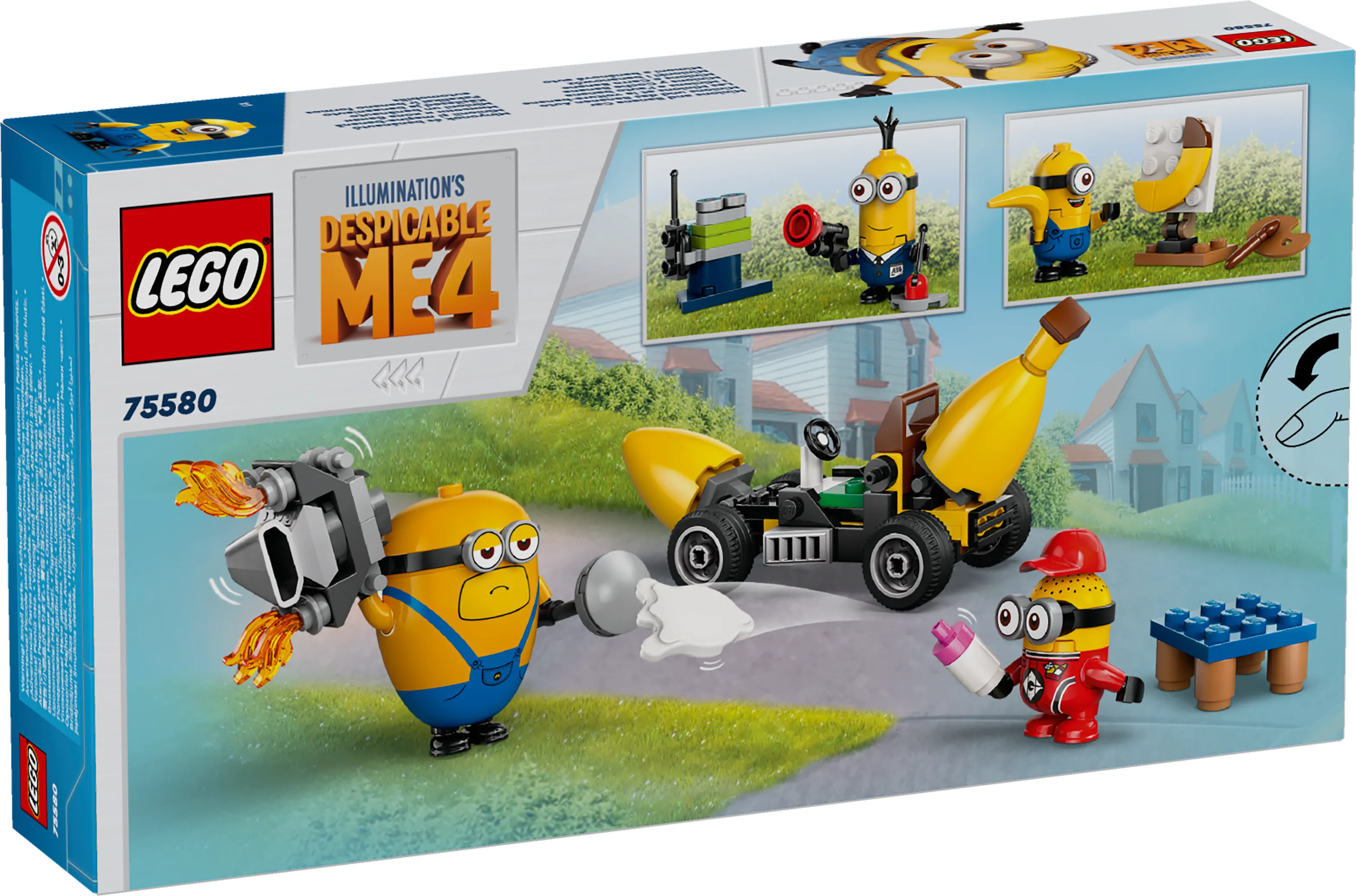 Picture of LEGO Despicable Me 4 75580 Minions and Banana Car