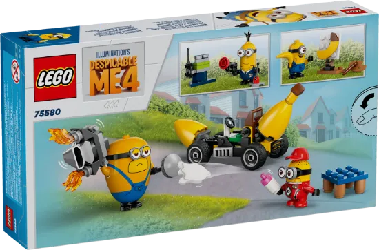 Picture of LEGO Despicable Me 4 75580 Minions and Banana Car